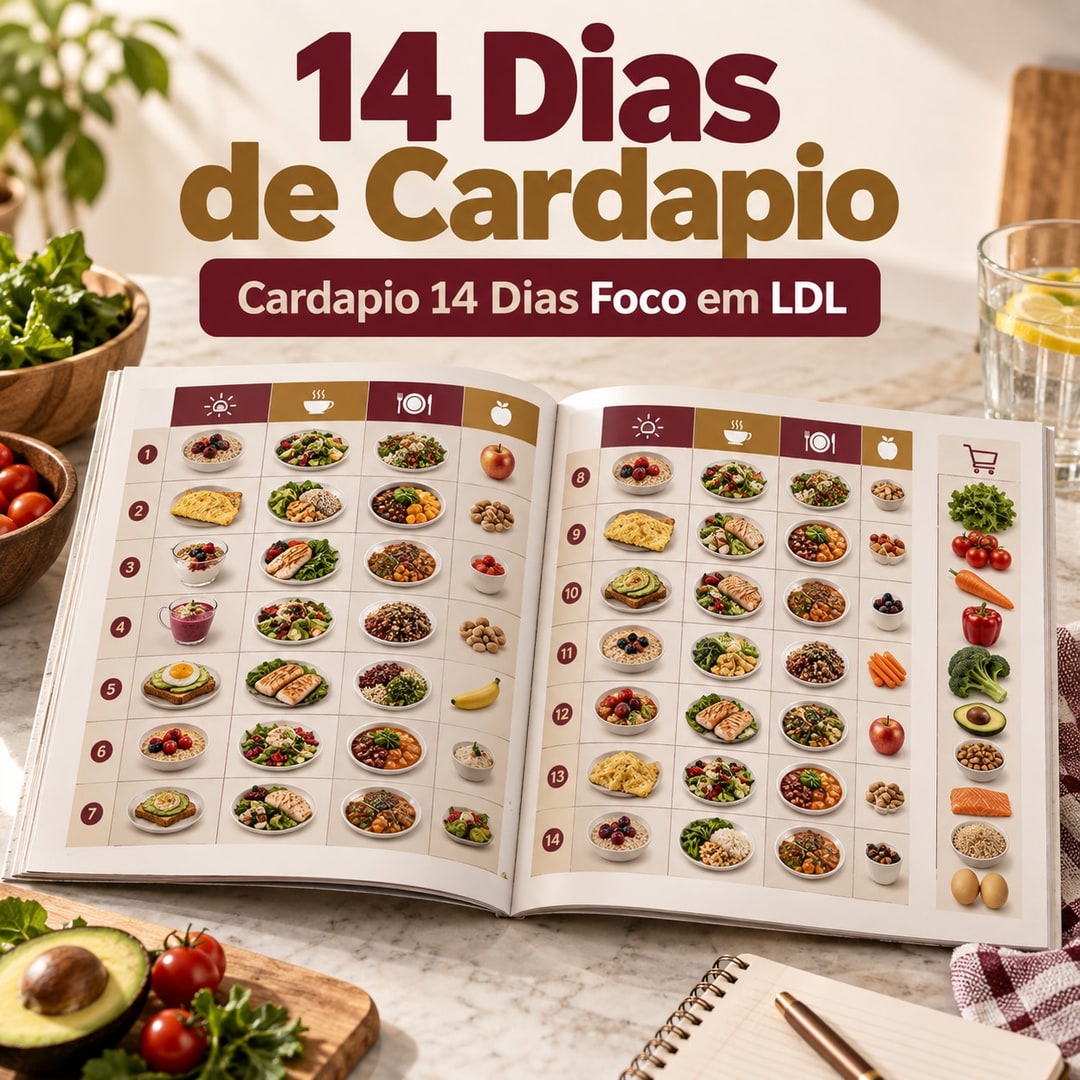 Cardápio Ideal: 14 Dias com Foco em LDL
