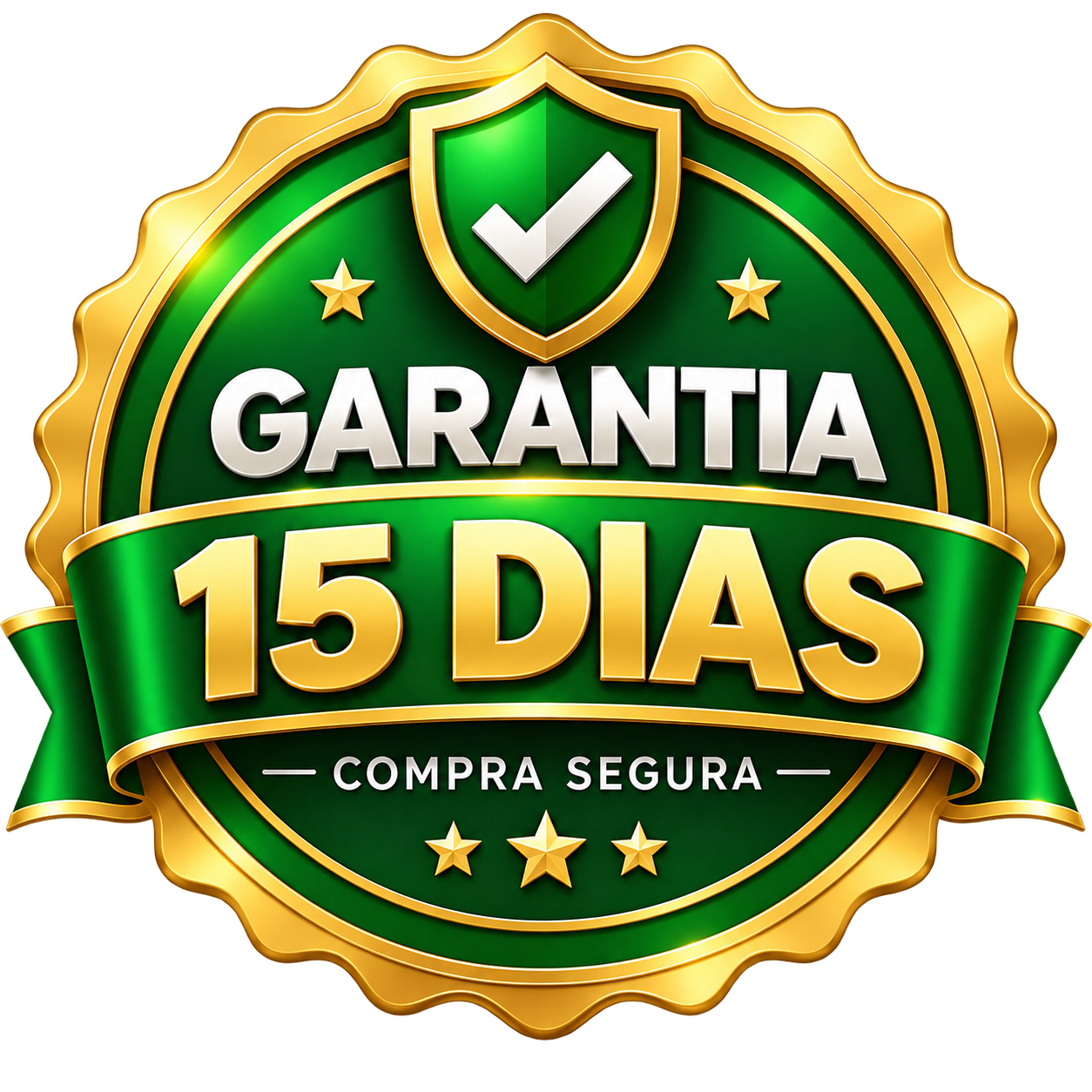 Se você não ficar satisfeito, devolvemos 100% do seu dinheiro.