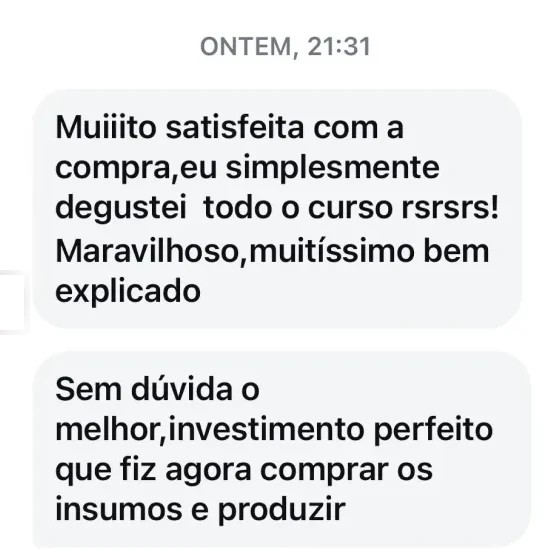 Depoimento de aluna