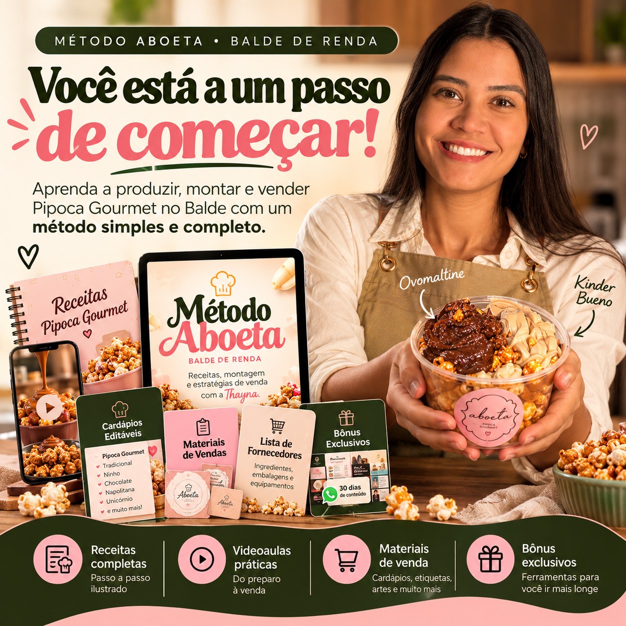 Método Aboeta Balde de Renda